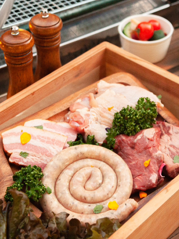 食事付き手ぶらBBQ