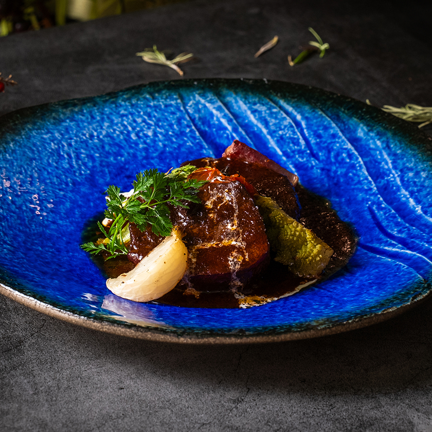 料理長が3日間手仕込みした深谷牛のビーフシチュー