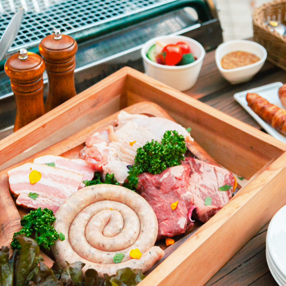 豊富な食事スタイル