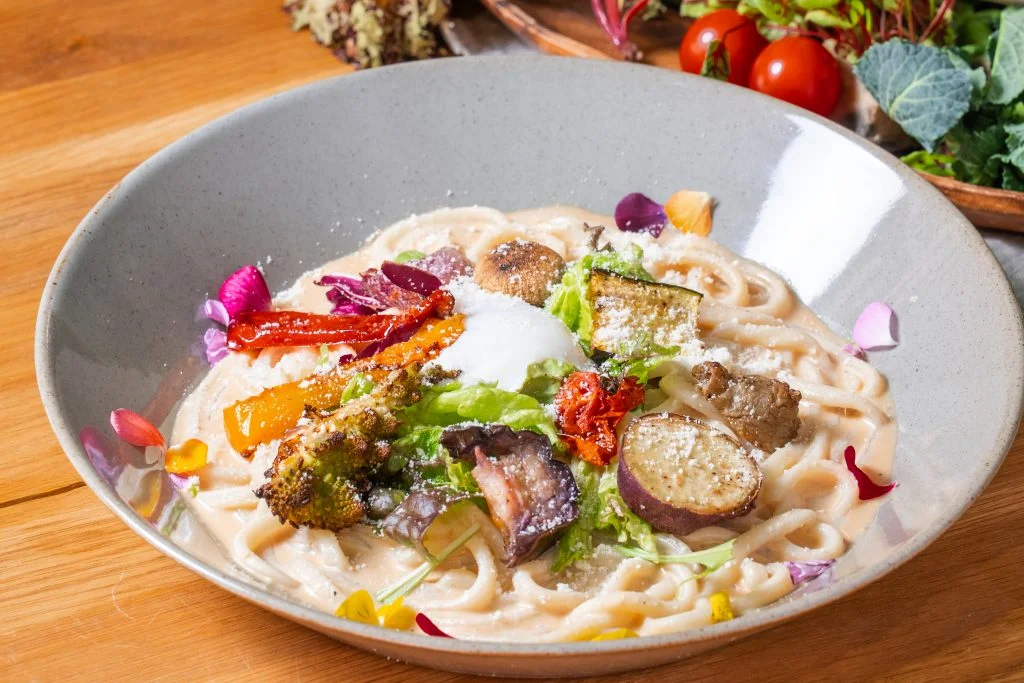 埼玉県産ヨーロッパ野菜の冷やしうどん