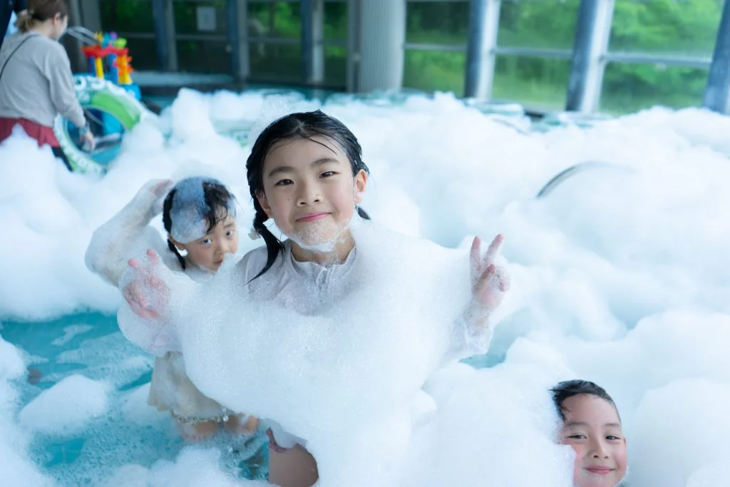 「泡バズーカー」が夏仕様に