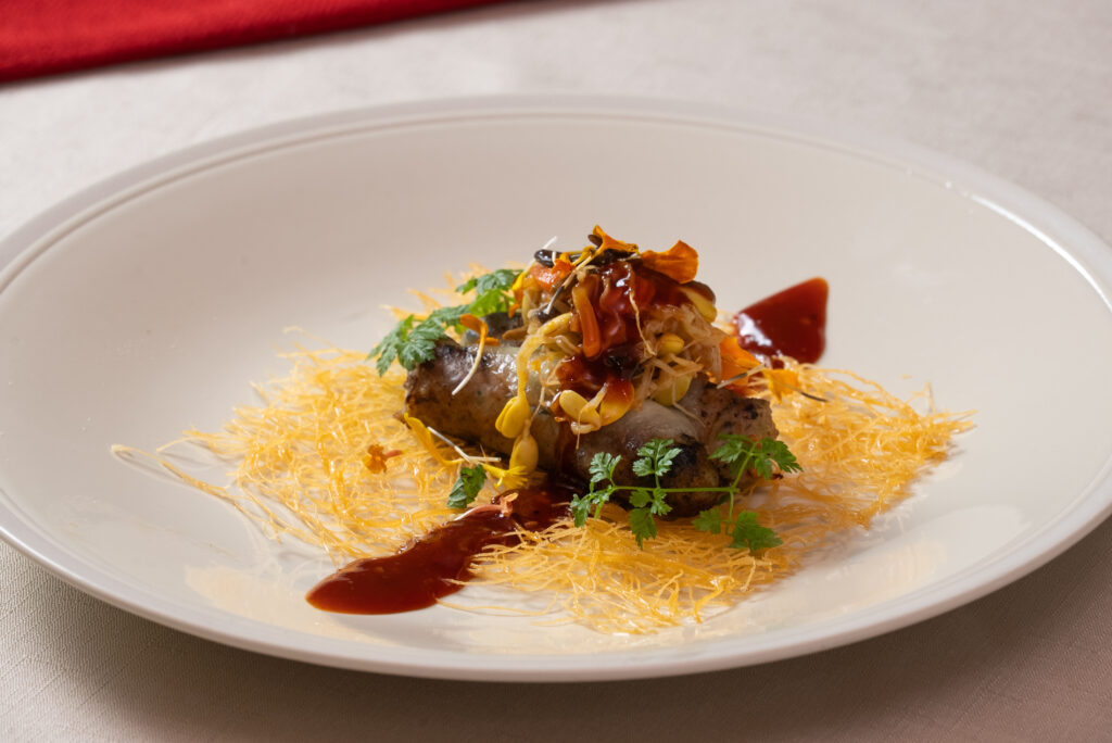 スンデのモッツァレラグイ　ビビンバ仕立て